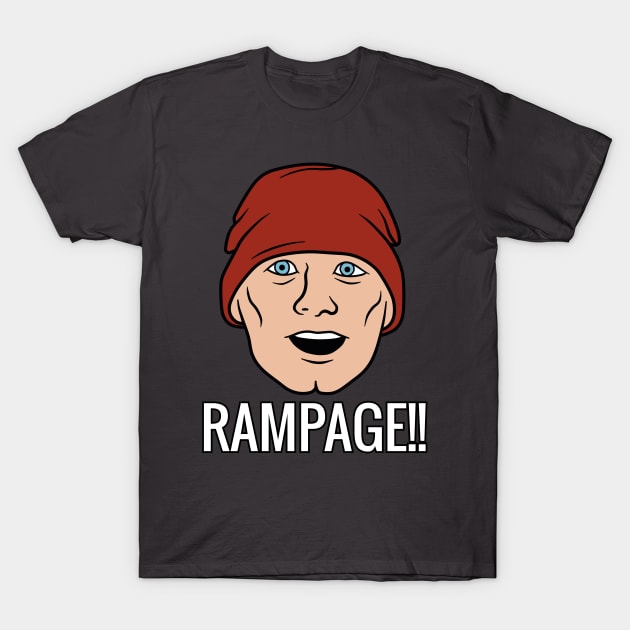 Archer - RAMPAGE!! T-Shirt by Ruegen